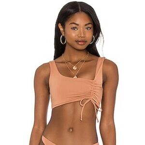 L*Space Wilder Bikini Top in Putty